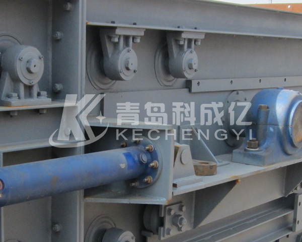 Steel band conveying tension cylinder